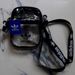 Adidas Clear Crossbody Festival Handbag NWT